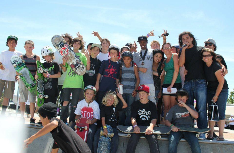 Skateboarding Event at Rob Skate Academy